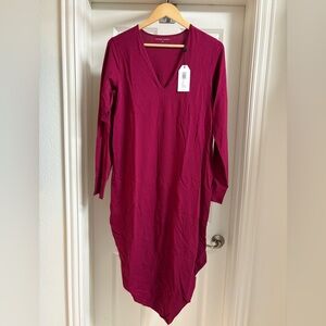 NWT Universal Standard Geneva Dress | XS/10-12 | Beet Red